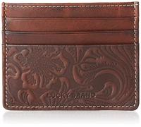 Lucky Brand Étui pour Cartes RFID en Cuir pour Homme, Marron, OSFA, Marron, Taglia Unica