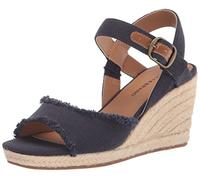 Lucky Brand Femme Mindra Sandale Cage Espadrille, Indigo, 41 EU