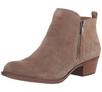 Lucky Brand Lk-Basel Bottines pour femme - - Daim naturel huilé champignon foncé., 39 EU
