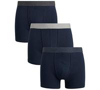 Lucky Brand Lot de 3 boxers super doux pour homme, Bleu indigo, X-Large