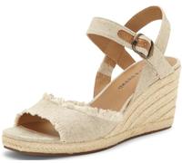 Lucky Brand Sandales compensées Mindra pour femme, 7.5