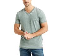 Lucky Brand Venice Burnout T-Shirt à col en V pour Homme, Couronne de Laurier, Taille M