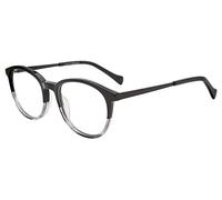 Lucky Brand VLBD822 Eyeglasses Frame Men's Black Full Rim Oval 48mm