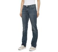 Lucky Brand Womens Mid Rise Sweet Straight Jeans, Aaron, 28W x 32L US