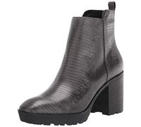 Lucky Brand Women's WORRIN Fashion Boot, Black/Charco, 10