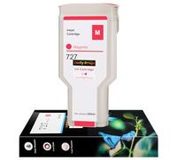 Lucky Bridge 727 300ml 1 pcs Magenta Cartouche d'encre F9J77A - Cartouche d'encre compatible pour HP 727 DesignJet T920 T930 T1530 T2500 T1500 T2530 Imprimantes (1M)-US