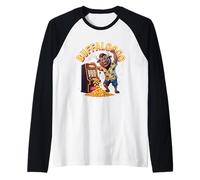 Lucky Buffalo Casino Machine à sous Gambling Funny Gambler Manche Raglan