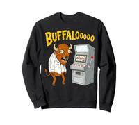 Lucky Buffalo Casino Slot Machine BUFFALOOOOO Gambling Sweatshirt