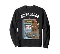 Lucky Buffalo Casino Slot Machine BUFFALOOOOO Gambling Sweatshirt