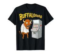 Lucky Buffalo Casino Slot Machine BUFFALOOOOO Gambling T-Shirt