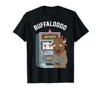 Lucky Buffalo Casino Slot Machine BUFFALOOOOO Gambling T-Shirt