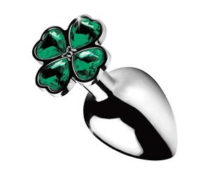 Lucky Clover Gem - Large - Silver
