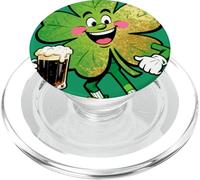 Lucky Clover Parade Joyeux Design Irlandais PopSockets PopGrip pour MagSafe