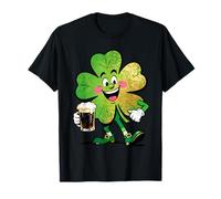 Lucky Clover Parade Joyeux Design Irlandais T-Shirt