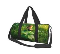 Lucky Clover Tree Elfe Hat Sac de sport Sac de sport léger avec compartiment à chaussures Yoga Gym Sport Sac pour homme femme
