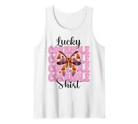 Lucky Cornhole Chemise de Cornhole Player Bean Bag Girl Mom Débardeur