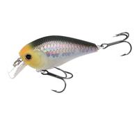 LUCKY CRAFT LC 1.5 Silent Crankbait Leurres de pêche Crankbait 2-3/8" Squarebait, Leurres de bar, Appâts durs flottants de 1,2 m de profondeur, équipement de pêche, 424 MS Impulse Shad