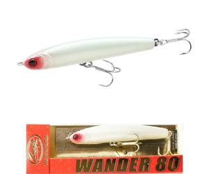 LUCKY CRAFT Wander 80 11.5G, Shimmy Fall, coulant, leurres de pêche au bar, sonar orienté vers l'avant, grand, petite bouche, rayé, équipement de pêche, accessoires de pêche, articles de pêche