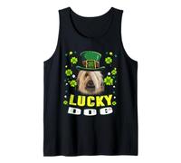 Lucky Dog Briard Leprechaun Funny St Patricks Day Débardeur