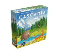 Lucky Duck Games | CASCADIA JUNIOR | Jeu de Société Nature Pour Enfants Dès 6 Ans | Jeu de Stratégie de Pose de Tuiles & Animaux | 2 à 4 Joueurs | 15 à 30 Min | Éducatif et Évolutif | En Français