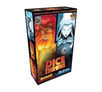 Lucky Duck Games | DICE THRONE : Barbare vs Elfe Lunaire | Jeu de Société pour Adultes & Enfants | Jeu de Stratégie Compétitif| Combat de Dés | 2 Joueurs | 20 à 40 Min | En Français |Dès 8 ans