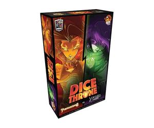 LUCKY DUCK GAMES | Dice Throne : Pyromancienne vs Voleur de l'ombre | Jeu de Société pour pour Adultes & Enfants | Jeu de Stratégie | Combat de Dés & Pouvoirs | 2 Joueurs | 20 à 40 Min | en Français