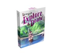 Lucky Duck Games L'île des Chats - Explore and Draw - Jeu de société - Version française