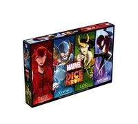 Lucky Duck Games | MARVEL DICE THRONE | Jeu de Société pour Adultes & Enfants | Jeu de Stratégie & Combat | Thor,Loki, Miles Morales Spider-Man, Scarlet Witch | 2 à 4 Joueurs | 30 min | En Français