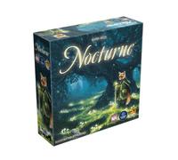 Lucky Duck Games - NOCTURNE - Jeu de Société Coopératif Poétique pour Enfant dès 10 Ans - Jeu de Pose de Tuiles - Concotez des Sorts en tant que Druide Mystique - 1-4 Joueurs - 30-45 Min - En Français