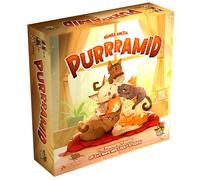 Lucky Duck Games - Purrramid - Cat Stacking Board Game, Family Push Your Luck Di
