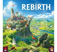 LUCKY DUCK GAMES - Rebirth - Jeu de Société Stratégique - Placement de Tuiles - Reconstruction et Contrôle de Territoire en Écosse - 2 à 4 Joueurs - 10plus Ans - 60 Min - Mighty Boards - en Français