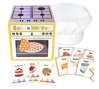 Lucky Egg Bake It Happen: Un jeu de cartes de stratégie léger délicieusement amusant - À partir de 6 ans, 3 à 10 joueurs - Jeux de société pour enfants, jeux de cartes, jeux familiaux pour enfants et