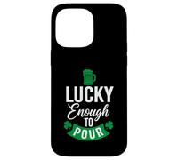 Lucky Enough to Verser St Patrick's Day Drinking Irish Cheers Coque pour iPhone 14 Pro Max