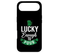 Lucky Enough to Verser St Patrick's Day Drinking Irish Cheers Coque pour iPhone Air