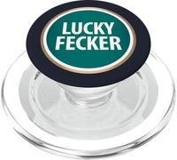 Lucky Fecker Charm Irlandais ludique Style Coquin Vert PopSockets PopGrip pour MagSafe