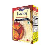 Lucky Fish/poisson Curry Mélange d'épices sans conservateur, sans MSG, faible teneur en sodium, 60 g (paquet de 3)