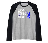 Lucky Fishing Dads Moms Go Carp Bass Fishing Night Fishing Manche Raglan