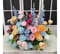 Lucky flower Plusieurs Couleurs décor de rangée de Fleurs église Mariage événement scène Arrangement de Flore Fournitures de décoration de Sol (10,60cm)