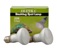 LUCKY HERP Ampoule chauffante pour spots pour reptiles, paquet de 2 (25, Watts)