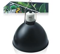 LUCKY HERP Lampe chauffante pour Terrarium en dôme, lampe UVA/UVB pour reptiles 250W, lampe chauffante pour tortue à réflecteur en aluminium