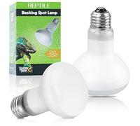 LUCKY HERP Lot de 2 ampoules chauffantes pour reptiles 75 W (2e génération), ampoule de pèlerin pour reptiles et amphibiens, lampes chauffantes pour terrarium pour dragon barbu, lézard, tortue, tortue