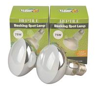Lucky Herp Lot de 2 ampoules pour lampe chauffante à reptiles, 75 W