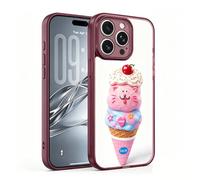 Lucky Ice Cream Magnetic attraction phone case TPU+PC for iPhone 13