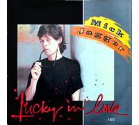LUCKY IN LOVE 7" (45) UK CBS 1985 B/W RUNNING OUT OF LUCK(A6213) PIC SLEEVE