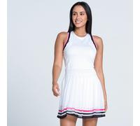 Lucky in Love Kinetic Energy Robe Femmes-Blanc S