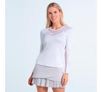 Lucky in Love Weave It To Me Haut manches longues Femmes - blanc, rosé L