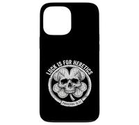Lucky is for Heretics Proverbs 16:33 Crâne de la Saint-Patrick Coque pour iPhone 13 Pro Max