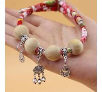 Lucky Kimono Cedar-Bead Pet Collar, Celery Pets Dog Cat Suit Collar with Fortune Pendant, Comfortable Adjustable, Cat Bells, Suitable for All Types of Cats and Dogs (#7,XS (Suitable for 3-6kg))