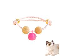 Lucky Kimono Cedar-Bead Pet Collar, Celerypets Cat Collars Personalized Dog Suit Collar with Fortune Pendant, Adjustable & Comfortable with Bells, for All Pets (S,L (Suitable for 13-23 kg))