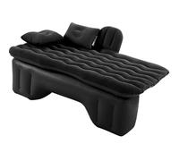 LUCKY KVW Matelas gonflable de voiture pour siège arrière et demi-coffre, lit de camping gonflable épais avec deux oreillers d'air et pompe à air électrique pour voiture, utilisation multi-scènes et